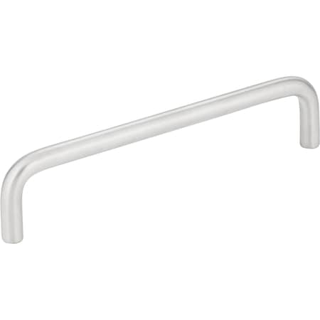 Elements 128 mm Center-to-Center Brushed Chrome Torino Cabinet Wire Pull S271-128BC